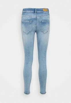 ONLY Petite ONLBLUSH LIFEMID - Jeans Skinny Fit - Light Blue Denim -ONLY Petite store 210ad94040bf486697c80131a5cfa8a9