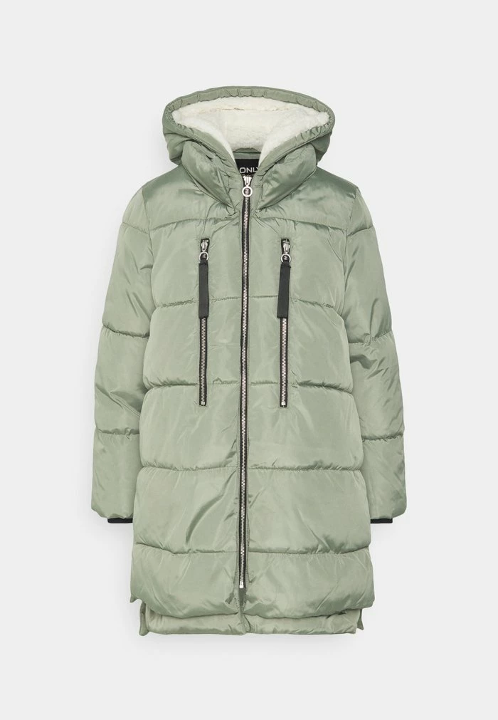 ONLY Petite ONLNORA LONG PUFFER COAT - Winter Coat - Sea Spray 7 ONLY Petite ONLNORA LONG PUFFER COAT - Winter Coat - Sea Spray - Image 5