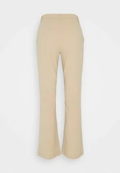 ONLY Petite ONLROCKY MID FLARED PANT - Trousers - Beige -ONLY Petite store 21c34c1ad0b54bb28857fb5103e871ed