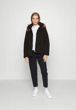 ONLY Petite ONLSTARLINE PARKA - Parka - Black -ONLY Petite store 22f9df726bb4475ba8dd1f3a0f22b8d3