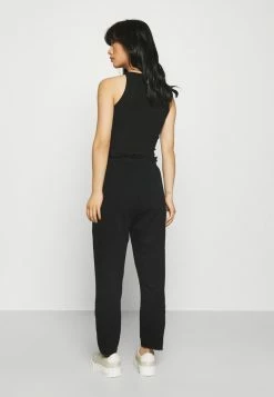 ONLY Petite ONLMONROE LIFE PANT - Tracksuit Bottoms - Black -ONLY Petite store 232f58bd8ba64e71aafc79796f33ca6d