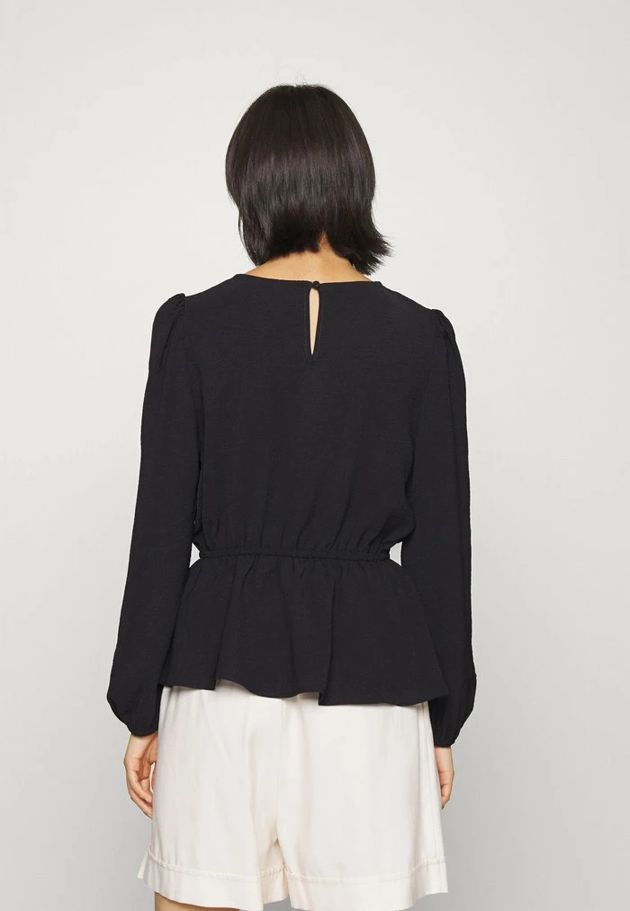 ONLY Petite ONLMETTE O NECK - Blouse - Black 5 ONLY Petite ONLMETTE O NECK - Blouse - Black - Image 3
