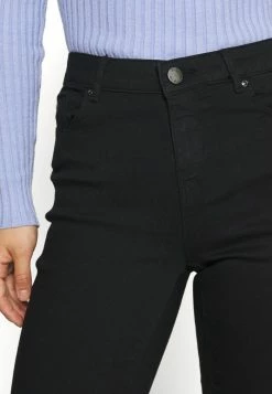 ONLY Petite ONLIRIS MID PUSHUP - Jeans Skinny Fit - Black -ONLY Petite store 23d47fa63b264b8ab9b65859288e86fa