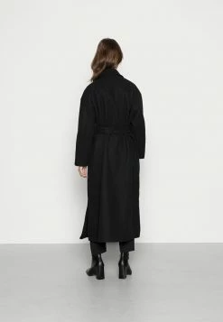 ONLY Petite ONLEMMA LONG WRAP COAT - Classic Coat - Black -ONLY Petite store 2539db08ebaf4d889938dc24b8971ed4