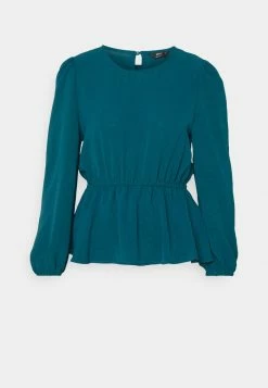 ONLY Petite ONLMETTE O NECK - Blouse - Deep Teal -ONLY Petite store 264db74e67d04489b7df26995b8024cb