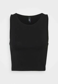 ONLY Petite ONLLIVE LOVE CROP STRIPE 2 PACK - Top - Black/white -ONLY Petite store 272fe1840616489cb0871de76c54a268