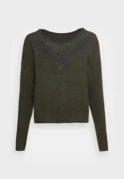 ONLY Petite ONLISOLDE STAY PULL - Jumper - Forest Night Melange -ONLY Petite store 27e3fef3bb19472c8a41295f6b3c61d5