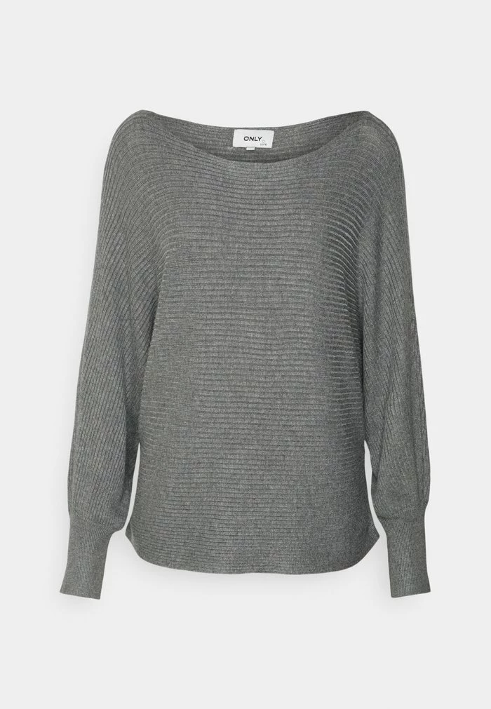 ONLY Petite ONLADALINE LIFE - Jumper - Medium Grey Melange 7 ONLY Petite ONLADALINE LIFE - Jumper - Medium Grey Melange - Image 5
