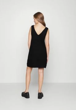 ONLY Petite ONLLESL DRESS - Jumper Dress - Black -ONLY Petite store 2804b89cf5f34d2dafa3082d96456b0e