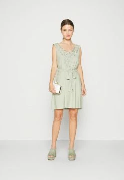 ONLY Petite ONLNIDA DRESS - Jersey Dress - Desert Sage -ONLY Petite store 282b562c9bda400fad92cb4a5de1c914