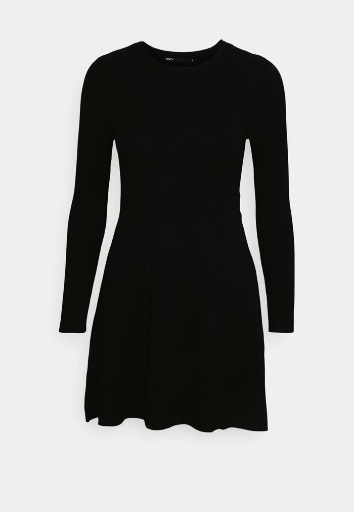 ONLY Petite ONLALMA NECK DRESS - Jumper Dress - Black 7 ONLY Petite ONLALMA NECK DRESS - Jumper Dress - Black - Image 5