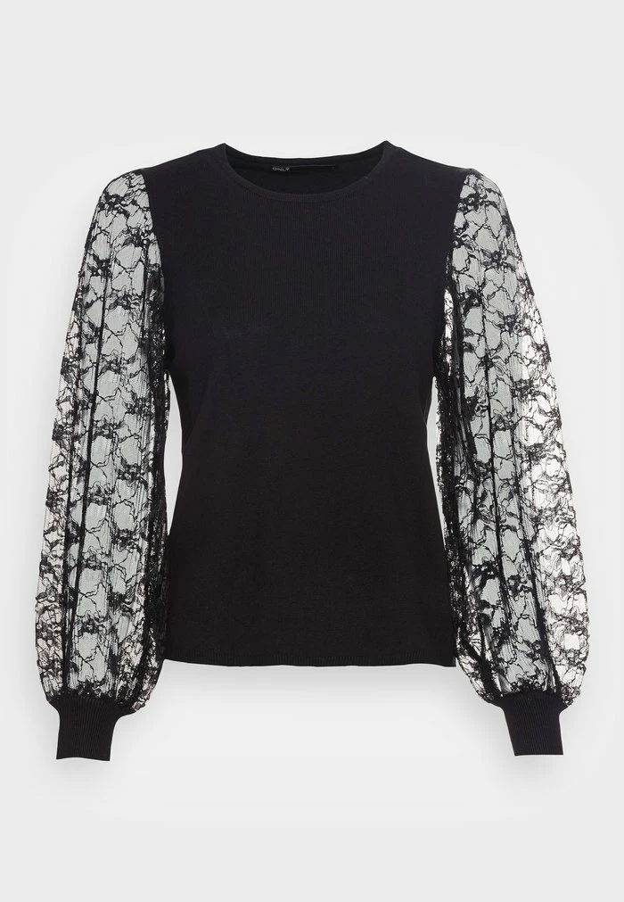 ONLY Petite ONLALBERTE - Jumper - Black 6 ONLY Petite ONLALBERTE - Jumper - Black - Image 4