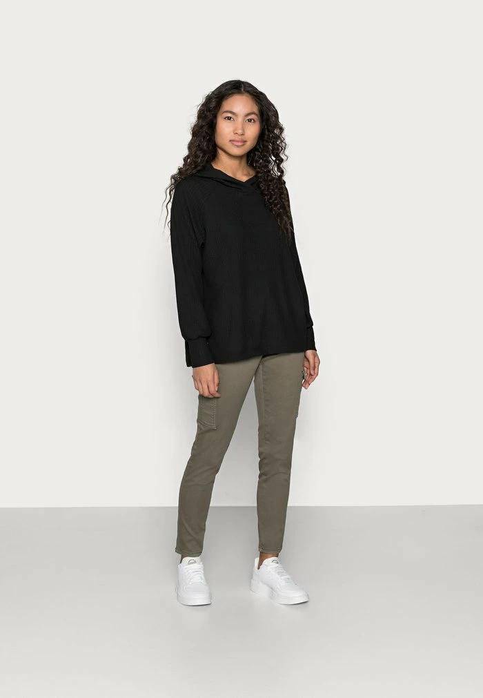 ONLY Petite ONLNELLA HOOD - Hoodie - Black 4 ONLY Petite ONLNELLA HOOD - Hoodie - Black - Image 2