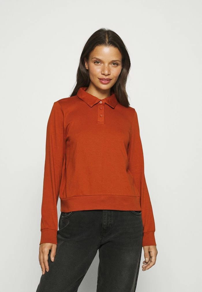 ONLY Petite ONLINCBEATESTRIPE TEE - Polo Shirt - Bombay Brown 3 ONLY Petite ONLINCBEATESTRIPE TEE - Polo Shirt - Bombay Brown