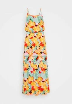 ONLY Petite ONLNOVA LIFE STRAP MAXI DRESS - Maxi Dress - Sun Orange