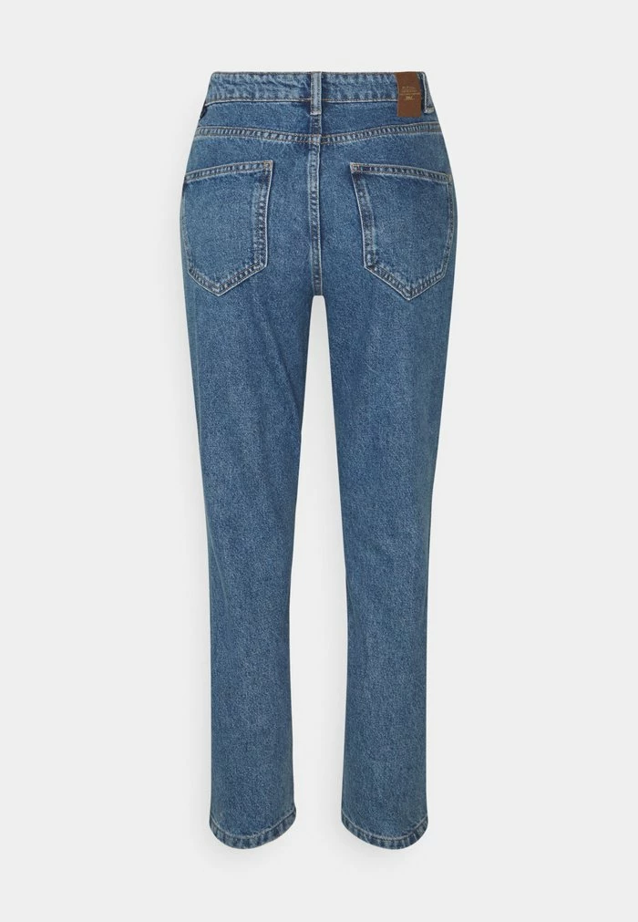 ONLY Petite ONLJAGGER LIFE HIGH MOM - Straight Leg Jeans - Medium Blue Denim 4 ONLY Petite ONLJAGGER LIFE HIGH MOM - Straight Leg Jeans - Medium Blue Denim - Image 2