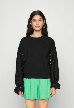 ONLY Petite ONLWANTED SLEEVE - Sweatshirt - Black