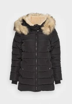 ONLY Petite ONLCAMILLA QUILTED COAT - Winter Coat - Black -ONLY Petite store 2d49c3b3b0de4bffaf1404f5fa71fece