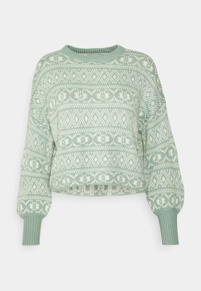ONLY Petite ONLSIGRUN - Jumper - Blue/cloud Dancer 7 ONLY Petite ONLSIGRUN - Jumper - Blue/cloud Dancer - Image 5