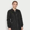 ONLY Petite ONLALLISON QUILTED LONG - Short Coat - Black -ONLY Petite store 2faa0e2dca414de6913f3f0c1ba9b89e