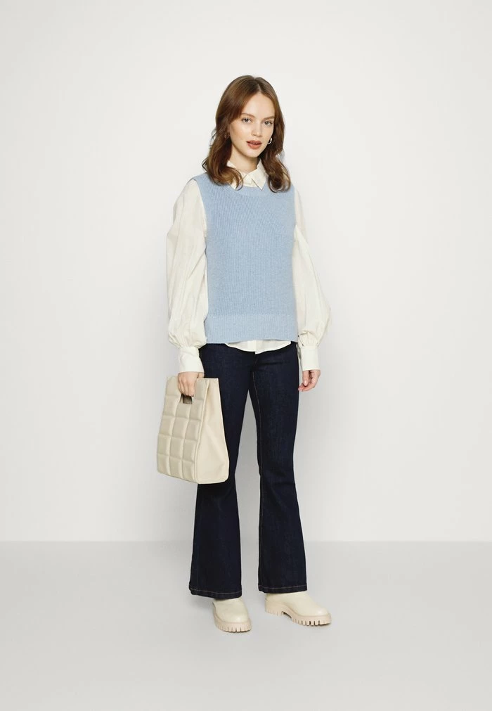 ONLY Petite ONLPARIS LIFE - Jumper - Sky Blue 4 ONLY Petite ONLPARIS LIFE - Jumper - Sky Blue - Image 2