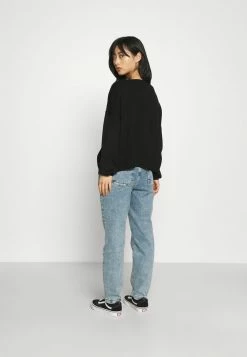 ONLY Petite ONLPOPTESSA BOATNECK - Jumper - Black -ONLY Petite store 30fa8f01926749b3b2e2716a4f975798