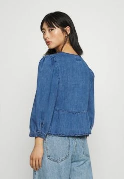 ONLY Petite ONLDAISY LIFE SHIRT - Blouse - Medium Blue -ONLY Petite store 3181d37bb9f444668a3306ef1f55fbb4