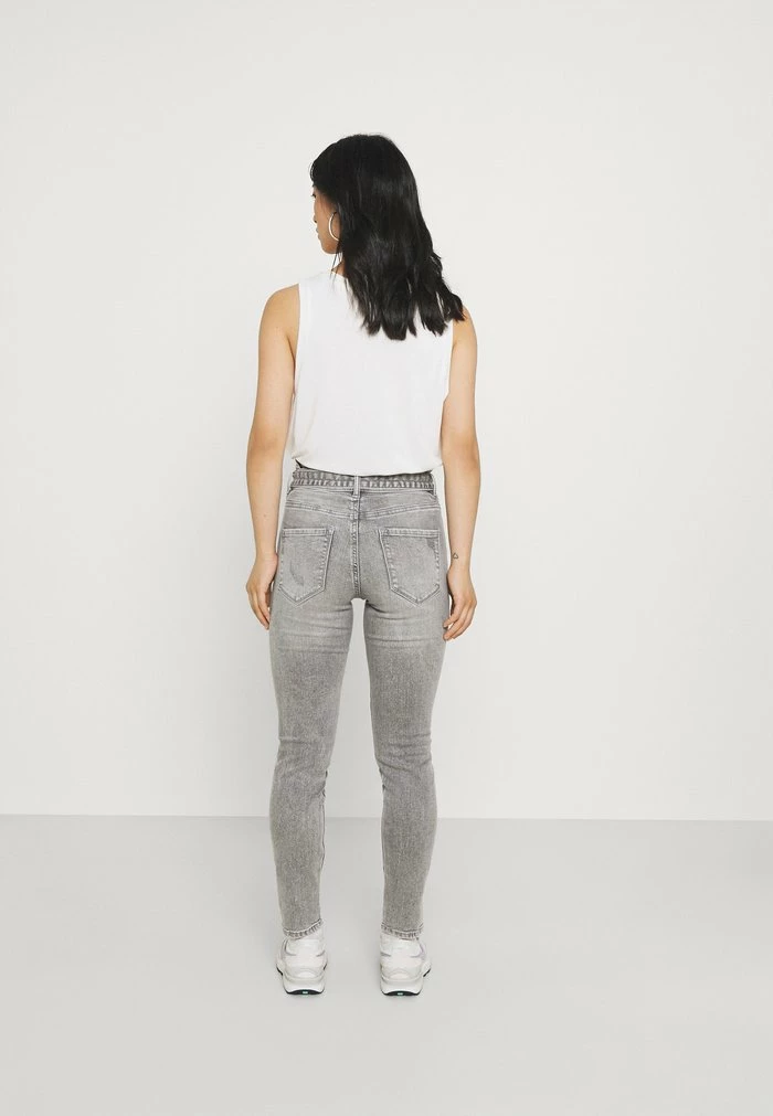 ONLY Petite ONLHUSH LIFE - Jeans Skinny Fit - Grey Denim 5 ONLY Petite ONLHUSH LIFE - Jeans Skinny Fit - Grey Denim - Image 3