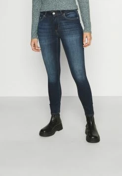 ONLY Petite ONLBLUSH LIFE - Jeans Skinny Fit - Dark Blue Denim -ONLY Petite store 32444c3579da4715b0363cec095fb031