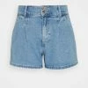 ONLY Petite ONLDEBBIE LIFE - Denim Shorts - Light Medium Blue Denim
