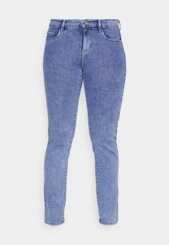 ONLY Petite ONLRAIN LIFE MID - Slim Fit Jeans - Medium Blue Denim -ONLY Petite store 32c9e24e22f0402bb59d0e729f9ac9c9