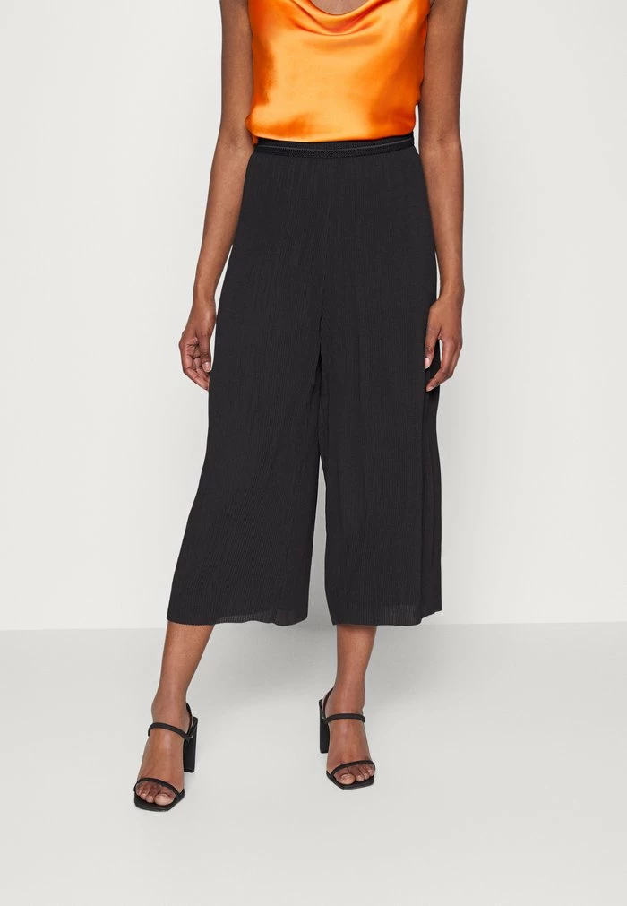 ONLY Petite ONLMARIN PLISSE CULOTTE - Trousers - Black 3 ONLY Petite ONLMARIN PLISSE CULOTTE - Trousers - Black