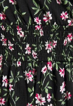 ONLY Petite ONLPELLA DRESS - Day Dress - Black/flowering Vines -ONLY Petite store 3313d80b384b410484ce1f1a2cd42015