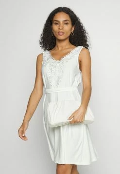 ONLY Petite ONLNIDA DRESS - Jersey Dress - Cloud Dancer -ONLY Petite store 33747504abac45b49c064d3c71038579