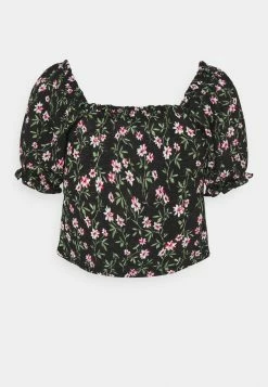 ONLY Petite ONLPELLA - Print T-shirt - Black -ONLY Petite store 34097a0649034b769b76c44469ce4d56