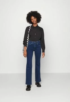 ONLY Petite ONLHELLA RETRO FLARED - Bootcut Jeans - Medium Blue Denim -ONLY Petite store 349cd00b32b248ba8c9badd36c8f4d06