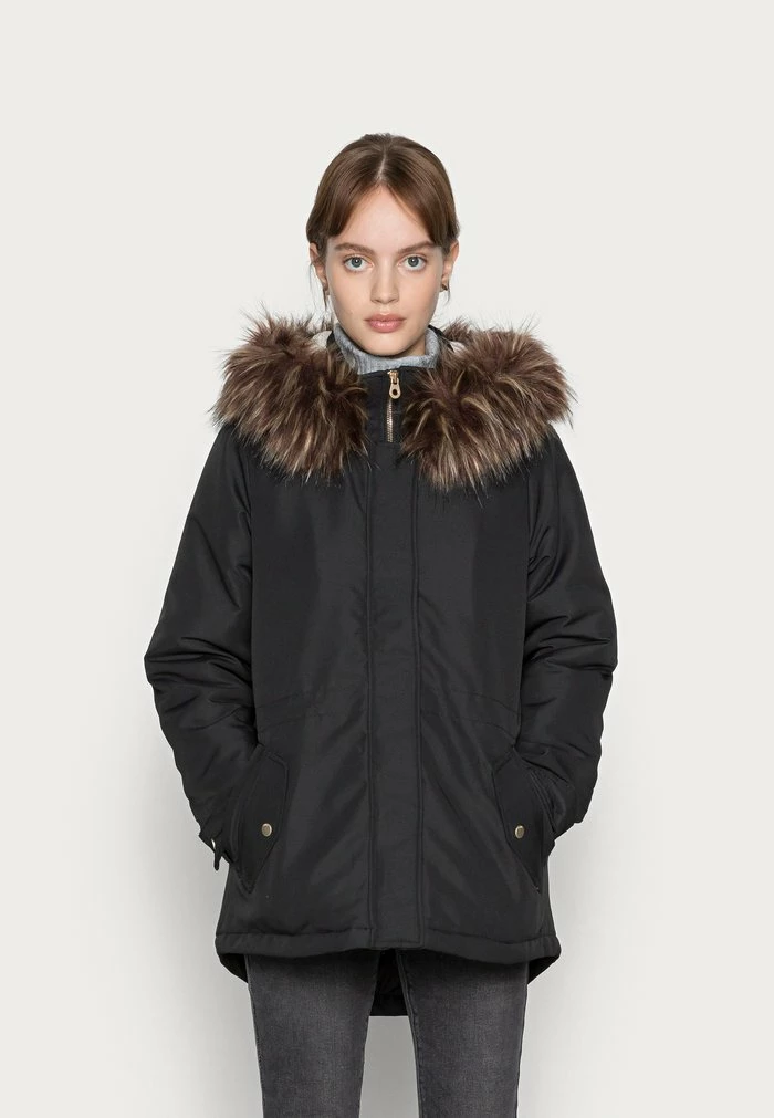 ONLY Petite ONLELSA COAT - Parka - Black 3 ONLY Petite ONLELSA COAT - Parka - Black