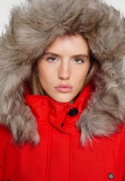ONLY Petite ONLIRIS - Winter Coat - Red Alert -ONLY Petite store 34e0a5f2d64b42458272538413c3dc72