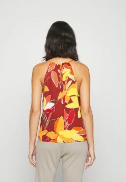 ONLY Petite ONLALMA LIFE KEYHOLE - Top - Henna -ONLY Petite store 353c20cd2d2c4553b17af3abbd6f0aff