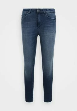 ONLY Petite ONLBLUSH LIFE HIGH WAIST - Slim Fit Jeans - Medium Blue