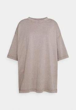 ONLY Petite ONLIVA LIFE OVERSIZE - Basic T-shirt - Walnut