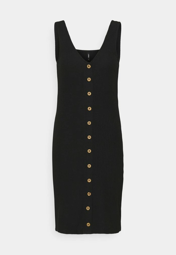 ONLY Petite ONLNELLA BODYCON DRESS - Day Dress - Black 3 ONLY Petite ONLNELLA BODYCON DRESS - Day Dress - Black