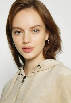 ONLY Petite ONLREBEL ZIP HOOD - Zip-up Sweatshirt - White Pepper -ONLY Petite store 3ae9fd41c14f445989b0c76af5260929