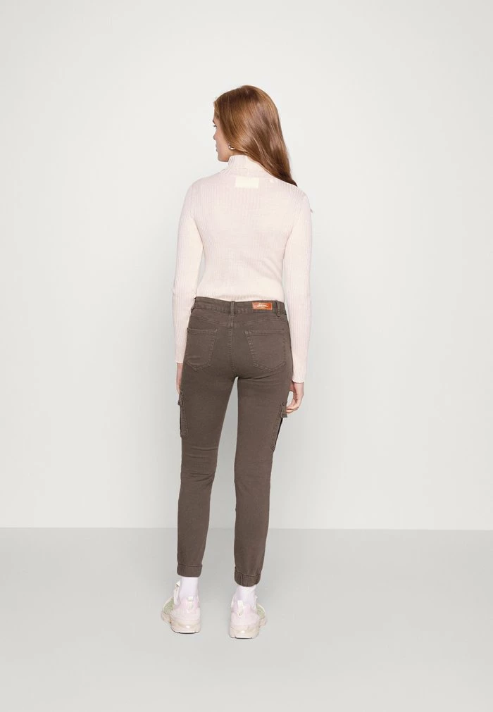 ONLY Petite ONLMISSOURI LIFE - Cargo Trousers - Mottled Dark Brown 5 ONLY Petite ONLMISSOURI LIFE - Cargo Trousers - Mottled Dark Brown - Image 3