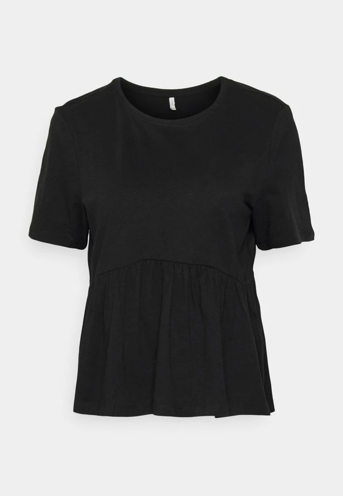ONLY Petite ONLOLIVIA - Basic T-shirt - Blacksolid 3 ONLY Petite ONLOLIVIA - Basic T-shirt - Blacksolid