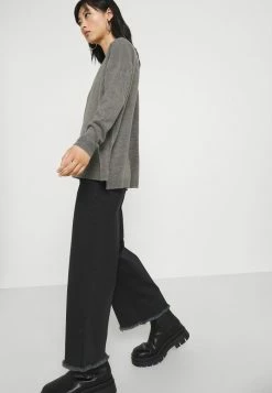 ONLY Petite ONLAMALIA BOATNECK - Jumper - Grey Melange -ONLY Petite store 3c86f23b108b42138d429ad8bfd5e20f