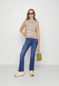 Alternative view of ONLY Petite ONLCARMA - Jumper - Stone/multi-coloured