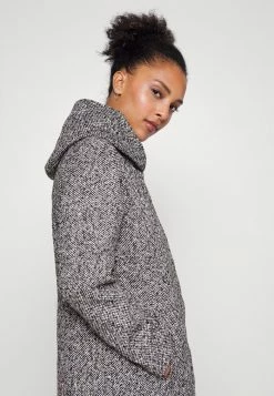 ONLY Petite ONLVIGGA SEDONA COAT - Classic Coat - Black -ONLY Petite store 3d08e848c2da4b759a7f985b2b4ac741