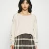 ONLY Petite ONLPOPTESSA BOATNECK - Jumper - Pumice Stone -ONLY Petite store 3da303cdd5074488b8226c43a69a75cb