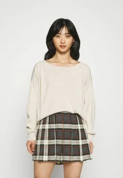 ONLY Petite ONLPOPTESSA BOATNECK - Jumper - Pumice Stone
